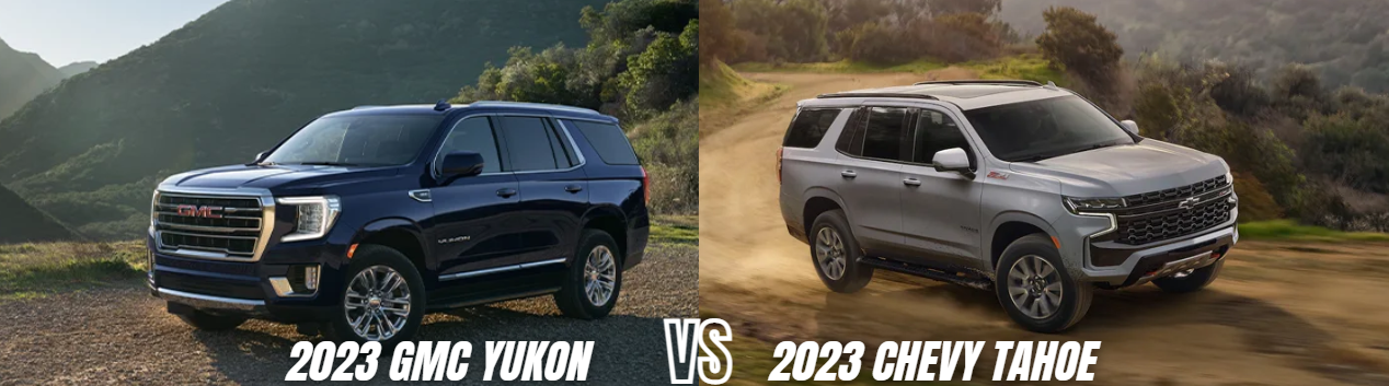2023 GMC Yukon vs 2023 Chevrolet Tahoe in Ballinger, TX